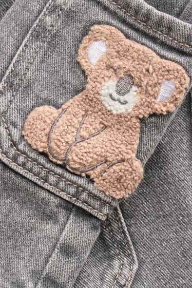 Baby: jongens - Koala - babythermojeans - jeansgrijs