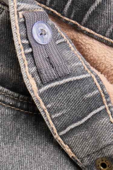 Baby: jongens - Koala - babythermojeans - jeansgrijs