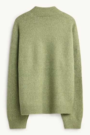 Donna - Maglione - verde chiaro
