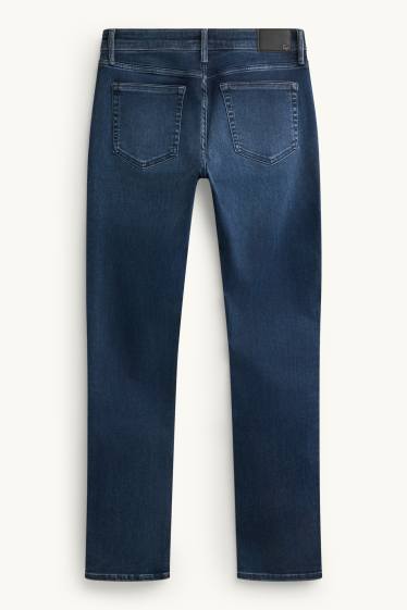 Pánské - Slim jeans - džíny - tmavomodré