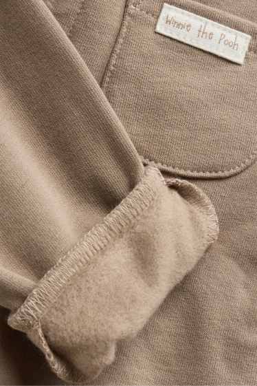 Baby: jongens - Winnie de Poeh - newbornset - 3-delig - bruin / crème wit