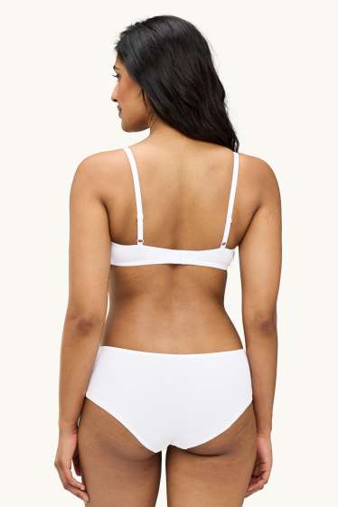 Damen - Multipack 3er - Hipster - weiss