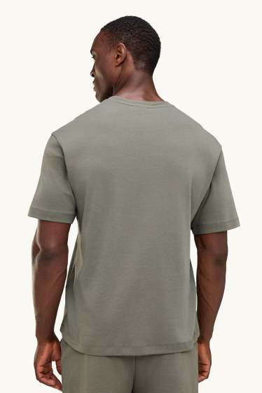 Herren - T-Shirt - Relaxed Fit - grün