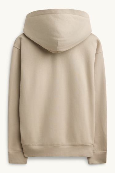 Herren - Hoodie - beige