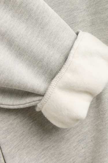 Enfants filles - Veste sweat - gris