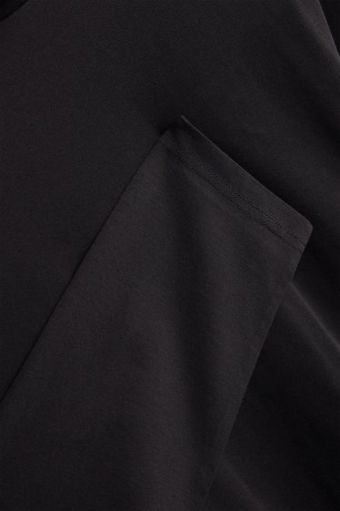 Herren - Rollkragenshirt - schwarz