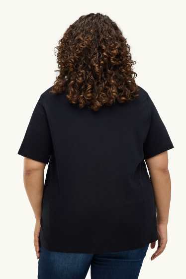 Donna - T-shirt - regular fit - nero
