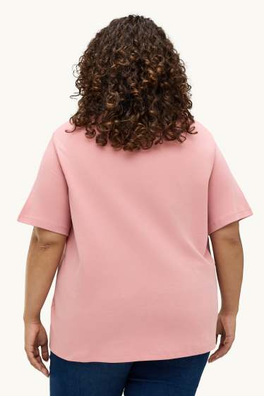 Donna - T-shirt - regular fit - rosa