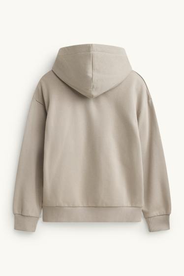 Enfants garçons - Manette de jeux vidéo - sweat à capuche - kaki
