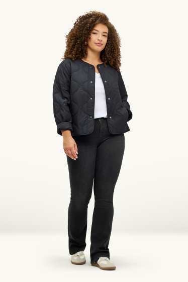 Femmes - Bootcut Jeans - mid waist - jean galbant - LYCRA® - noir