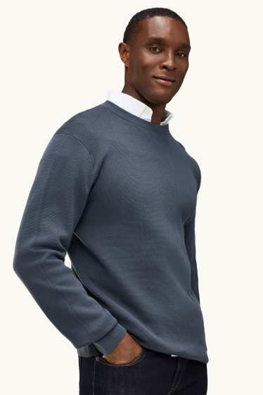 Men - Jumper - dark blue