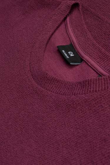 Bărbați - Top de vară - bordo