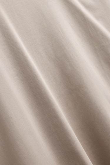 Femmes - T-shirt - regular fit - couleur sable