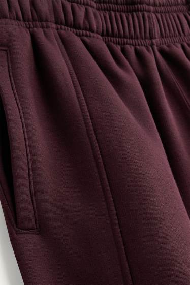 Donna - Pantaloni sportivi - bordeaux