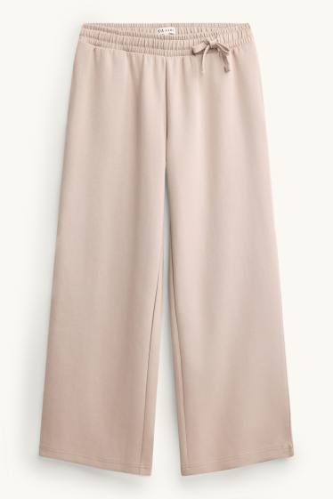 Femmes - Pantalon de grossesse - relaxed fit - beige