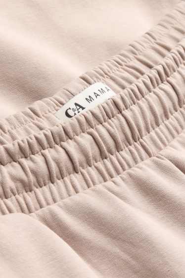 Femmes - Pantalon de grossesse - relaxed fit - beige