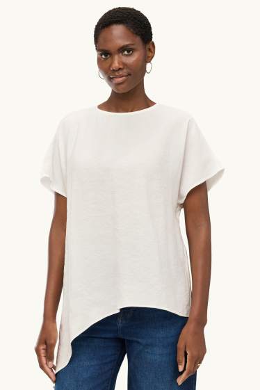 Women - Blouse - white