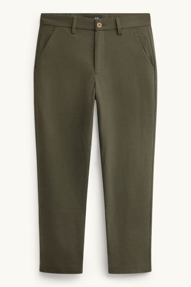 Herren - Chino - Tapered Fit - dunkelgrün