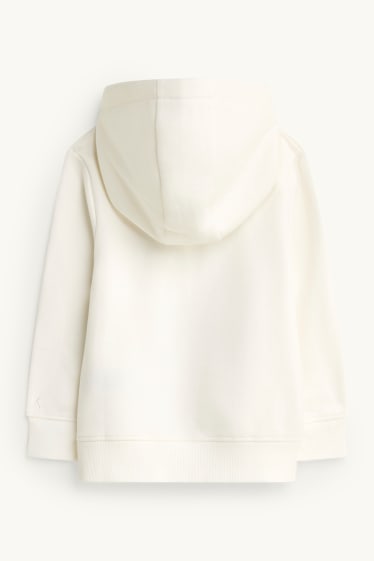 Enfants garçons - Lot de 2 - lion - sweat à capuche - blanc crème