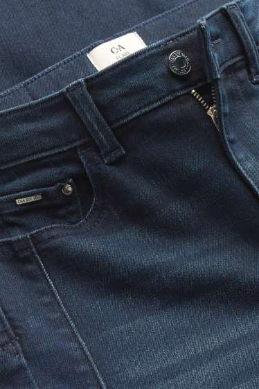 Donna - Jeans svasati - vita media - jeans blu scuro