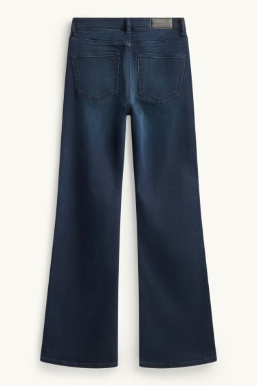 Donna - Jeans svasati - vita media - jeans blu scuro