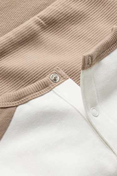 Baby Buben - Der König der Löwen - Baby-Sweatshirt - weiß / beige