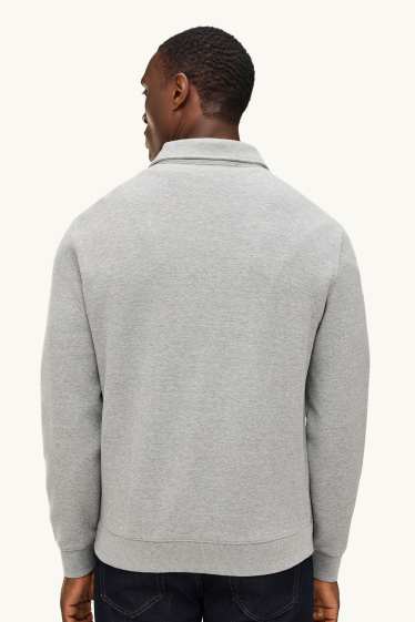 Men - Sweatshirt - gray-melange