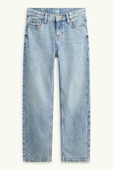 Bambine - Straight jeans - jeans azzurro