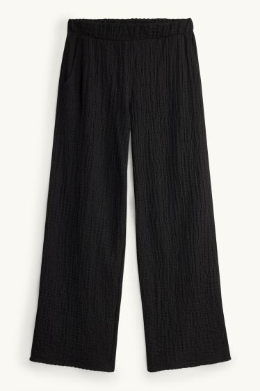 Donna - Pantaloni sportivi - nero