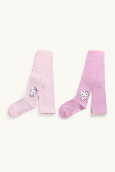 Kinderen: meisjes - Set van 2 - Hello Kitty - maillot - lila