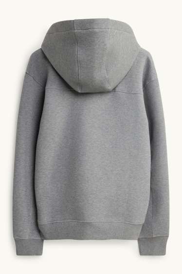 Men - Hoodie - gray-melange