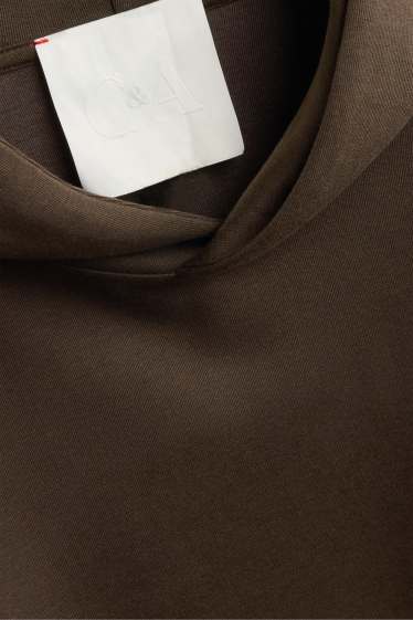Herren - Hoodie - dunkelbraun