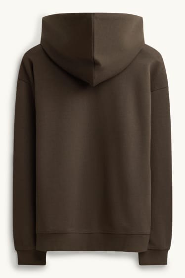 Herren - Hoodie - dunkelbraun