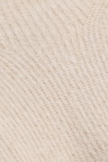 Women - Jumper - light beige