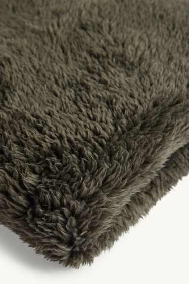 Kinder Jungen - Fleece-Loop-Schal - dunkelgrün