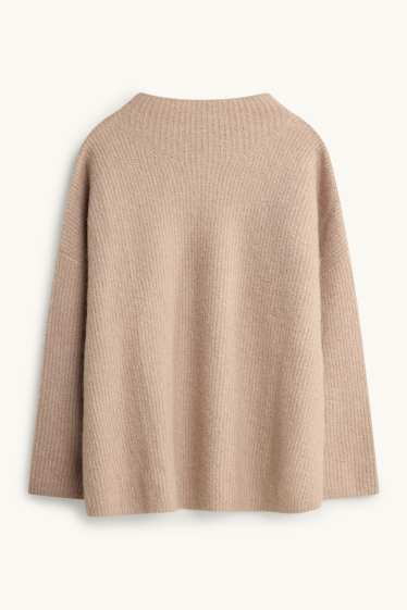 Women - Jumper - light beige