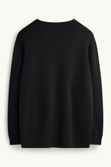 Hommes - Sweat - noir