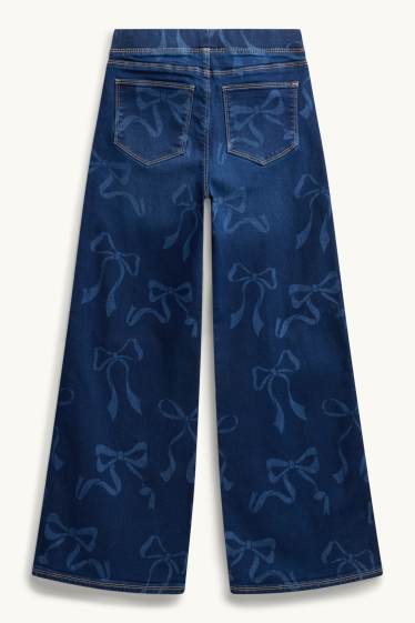 Nena - Llaç - jegging jeans - texà blau