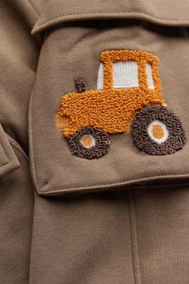 Enfants garçons - Tracteur - pantalon de jogging cargo - marron