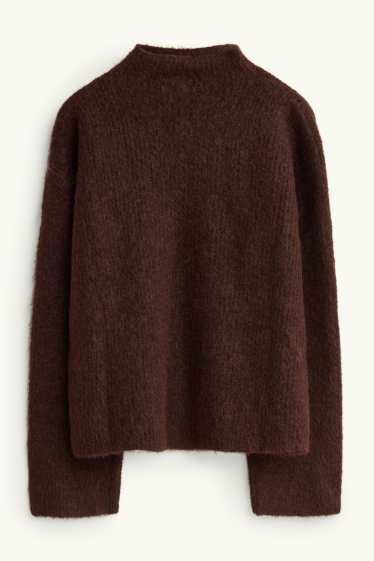 Women - Jumper - dark brown