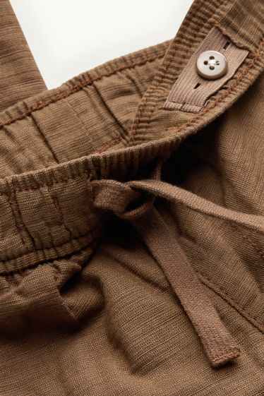 Kinderen: jongens - Thermopantalon - bruin