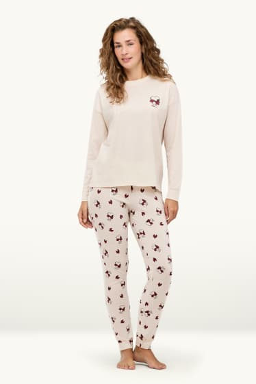 Donna - Pigiama - Snoopy - beige