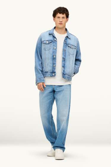Home - Relaxed Jeans - texà blau clar