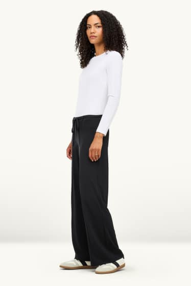 Femmes - Pantalon de jogging - noir