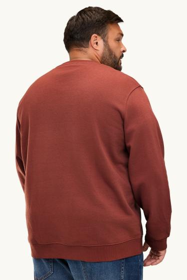 Herren - Sweatshirt - rot