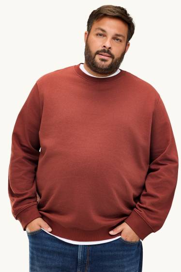 Herren - Sweatshirt - rot