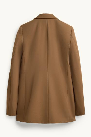 Femei - Blazer office - regular fit - maro