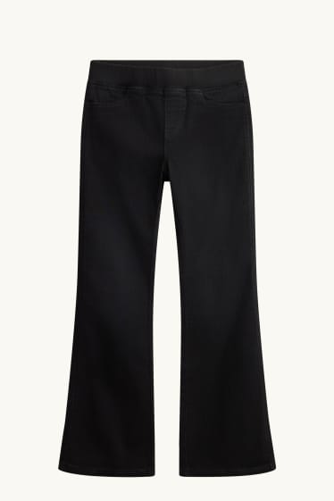 Enfants filles - Flared jegging - noir