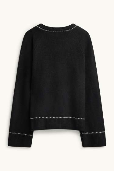 Femmes - Pull - noir / blanc