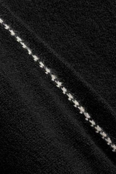 Damen - Strickjacke - schwarz